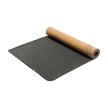 Yugland  good quality factory directly microfiber printed yoga mats heat transfer printing natural cork yoga mat